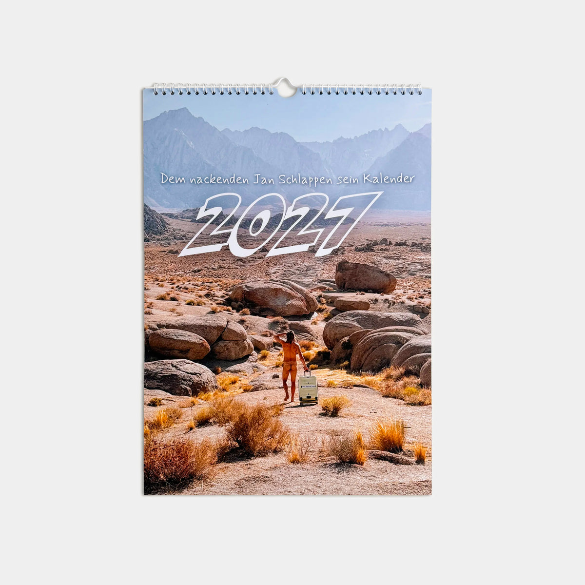 Dem nackenden Jan Schlappen sein Kalender 2027