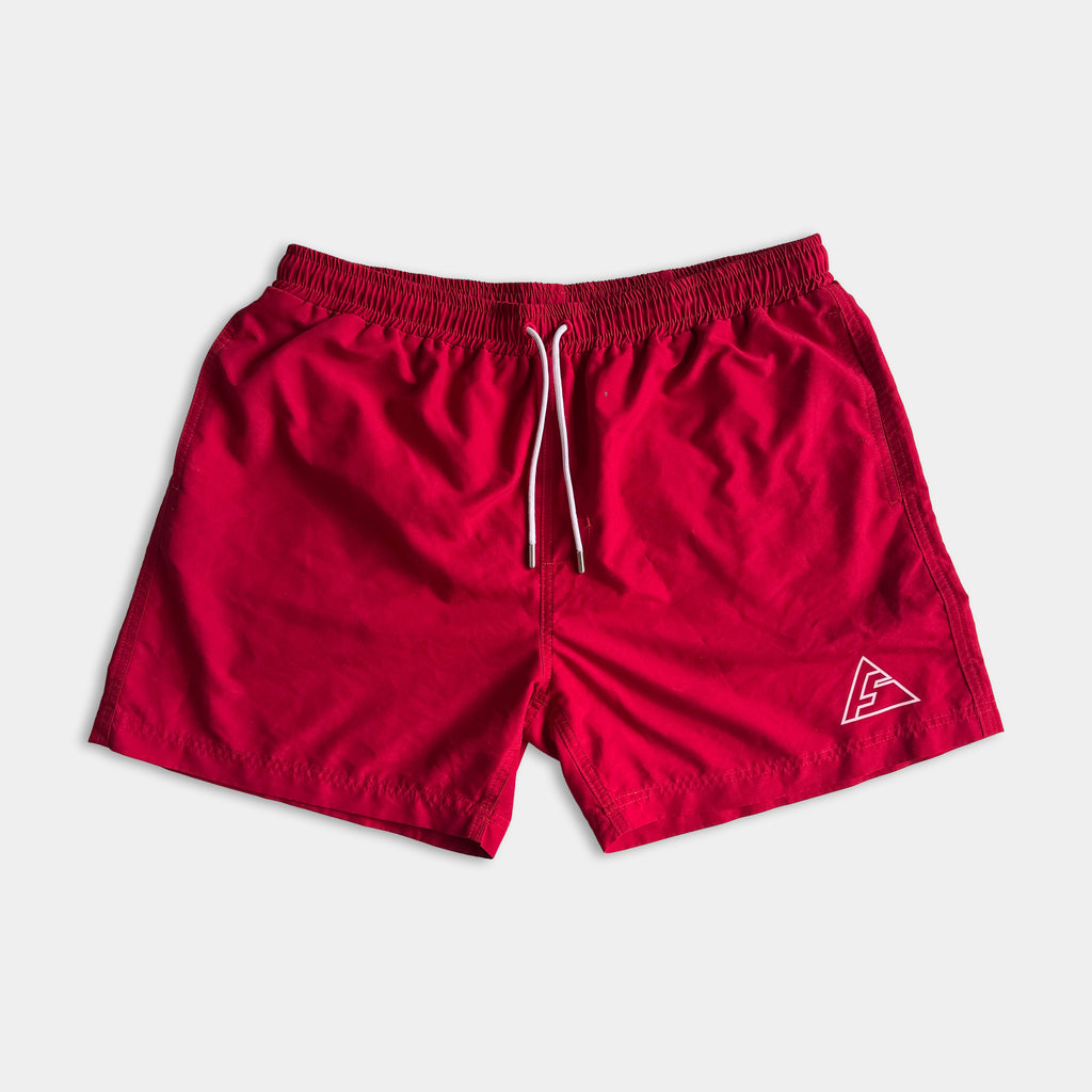 Rote Badehose