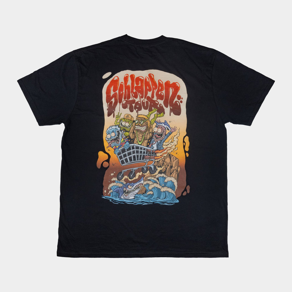 Schlappentour 2023 T-Shirt - Schwarz image 2