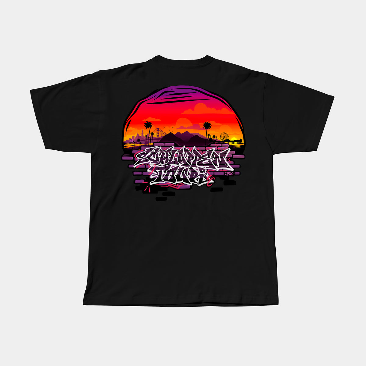 Schlappentour T-Shirt 2026 - Schwarz