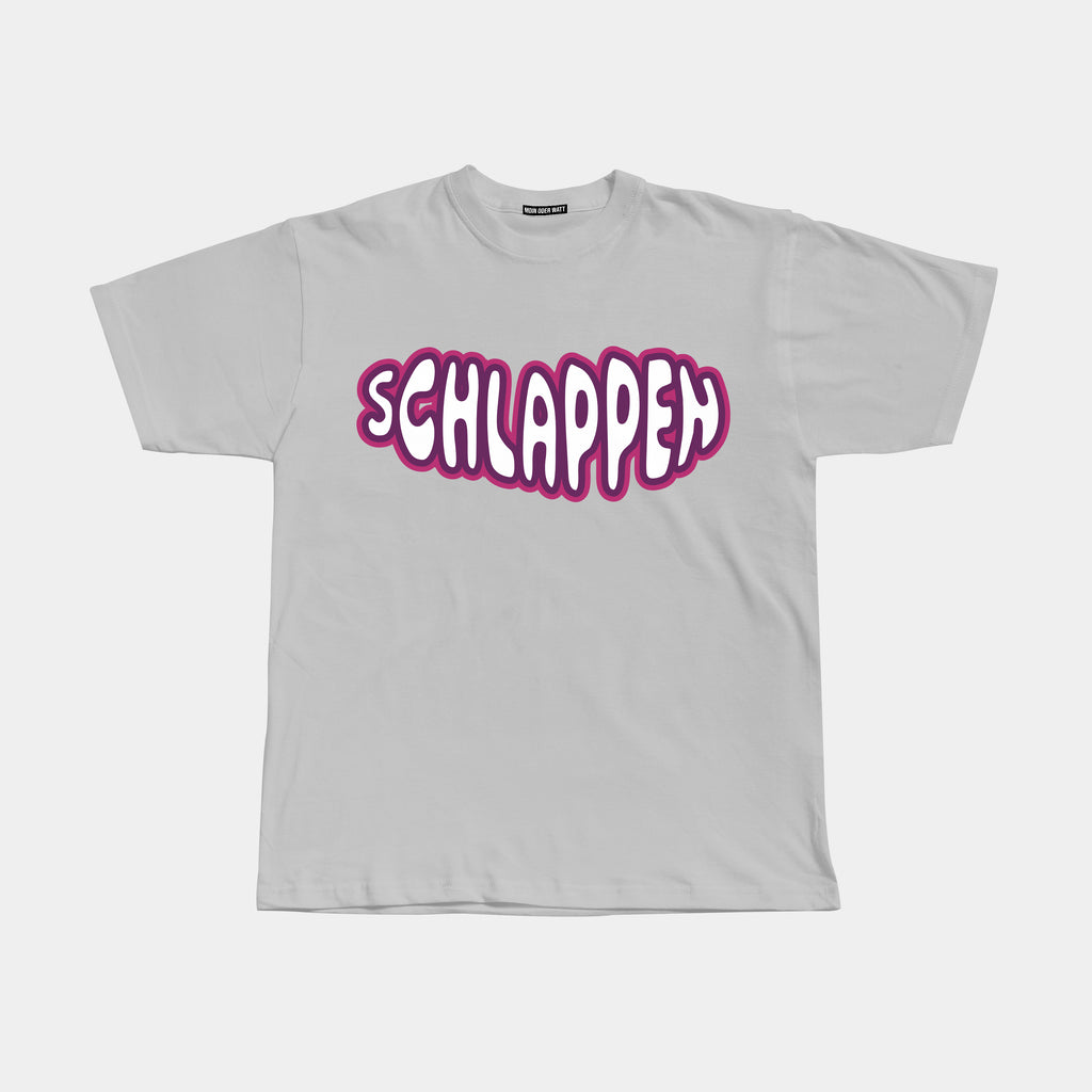 Kaugummi anne Schlappen T-Shirt - Grau